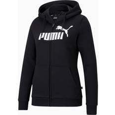 Puma ESS Logo Full-Zip Hoodie - Grau