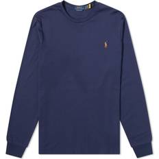 Polo Ralph Lauren Zwart T-shirts Polo Ralph Lauren Custom Slim Fit Soft Cotton T-Shirt - French Navy