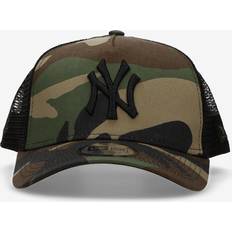 Grün - Herren Caps New Era Adjustable Trucker Cap York Yankees wood camo