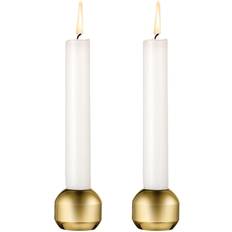 Lind DNA Silhouette 34 2-pack Stål Guld Candlestick 3.4cm 2pcs