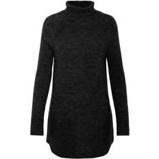 Pieces Ellen LS Long Knit Black Female