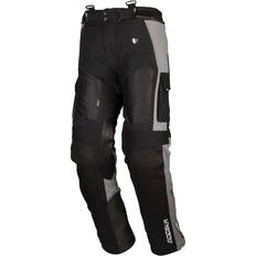 Modeka AFT Air Motorcycle Textile Pants, black-grey