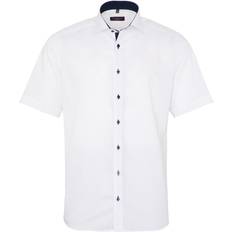 Eterna Oxford Modern Fit Kortärmad Skjorta - White