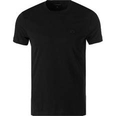 Emporio Armani Men's cotton T-shirt, Black