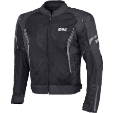 GMS Samu Mesh Motorcycle Textile Jacket, black, M, black