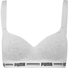 Gris - Mujer Sujetadores Puma Padded Top Grey Female