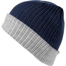 Blue Hats Result Winter Essentials Double-Layer Knitted Hat R378X Teal/ One