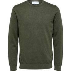 Selected Homme Slhberg Crew Neck Noos Herr Tröjor