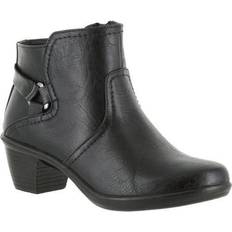 Gray Ankle Boots Easy Street Dawnta Booties (Women)