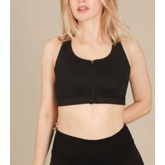 Røde BH-er Stay in place Front Zip Sports Bra