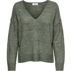 Only Jacqueline de Yong Elanora Sweater - Green/Kalamata