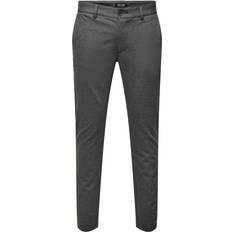 Chinos - Multifärgade Byxor Only & Sons Onsmark Slim Fit Chinos Svart