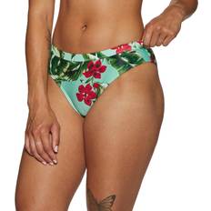 Superdry Vintage Hipster Bikini Bottoms Mint Indo Leaf