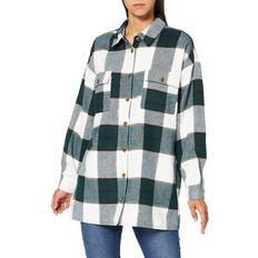 Noisy May Chaqueta De Entretiempo NMFLANNY - Blanco