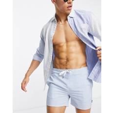 Only & Sons Badeshorts blåt blomsterprint Kjoleblues