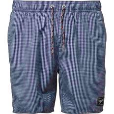 Speedo Stripe Leisure Swim Shorts - Blue/White Male