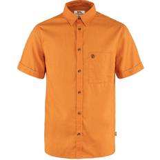 Fjällräven Herre Övik Rejse Skjorte S/S (ORANGE (SPICY ORANGE/206) X-large)