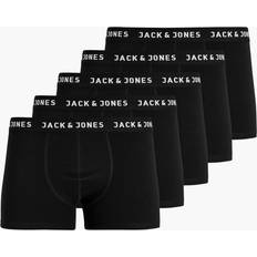 Jack & Jones Boxershorts 5 Pack Zwart