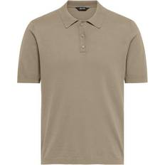 Beige - Man Polo's Only & Sons Wyler Life Polo Knit