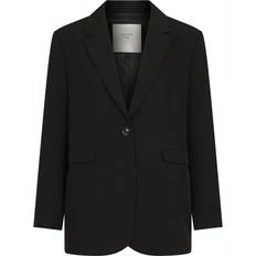 Neo Noir Fisher Suit Blazer, Sort