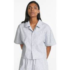 Puma Women Shirts Puma Womens Summer Resort Twill Short Sleeve Shirt &