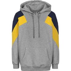 Urban Classics Oversize 3-Tone Hoody midnightnavy/white/darkblue