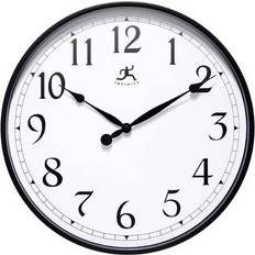 Infinity Instruments 18 Black Office Wall Clock