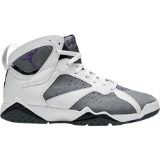 Nike Air Jordan 7 Shoes NIKE Air Jordan 7 Retro Flint 2021 M - White/Flint Grey/Black/Varsity Purple