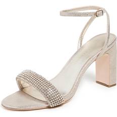 Loeffler Randall Rhinestone Almond Toe Sandaler - Beige