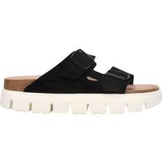 Birkenstock Arizona Platform Suede Leather - Black