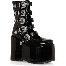 Ankle Boots Ellie Shoes 5" Chunky Platform - Black