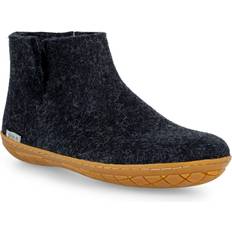 Wool Boot - Charcoal/Honey Rubber