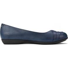 Cliffs by White Mountain Ballerines - Bleu Marine/Brunies/Lisses