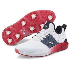 Men - Silver Golf Shoes Puma Mens Ignite Articulate Volition Shoe 37641701 White/Puma Silver/Ski Patrol