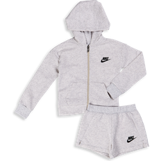 Nike Girl's Sportswear Full Zip Summer Set Pre School (318587683062)