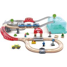 Hape City Train Bucket Set