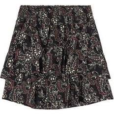 Vetoketju Hameet IKKS Printed Skirt - Black