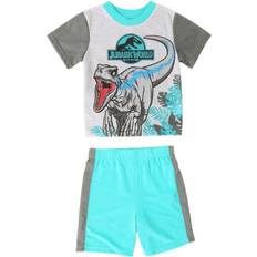 Green Pyjamases AME Sleepwear Boys Jurassic World T-Rex Pajama