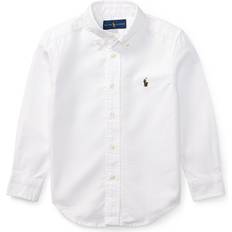 Boys Shirts Children's Clothing Polo Ralph Lauren Kid's The Iconic Oxford Shirt - White