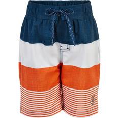 Hvite Badebukser Color Kids Badeshorts - Marine