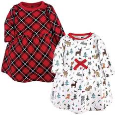 Hudson Baby's Cotton Dresses 2-pack - Woodland Friends