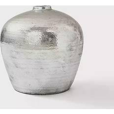 Hill Interiors Hammered Silver Astral Vase