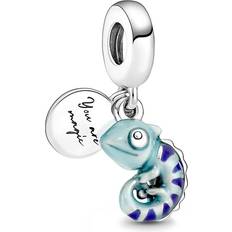 Jewellery Pandora Colour-changing Chameleon Dangle Charm - Silver/Multicolour