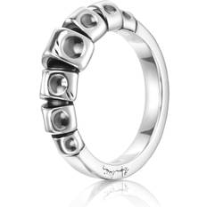 15,5 - Sølv Ringe Efva Attling Slim Spine Ring - Silver