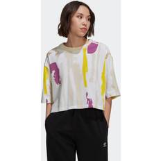adidas Thebe Magugu Allover Print Crop T-Shirt