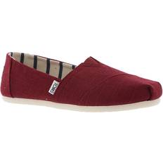 Morado Zapatos bajos Toms Alpargata Black Cherry Heritage Canvas - Negro