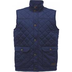 Blue - Men Vests Regatta Mens Tyler Bodywarmer