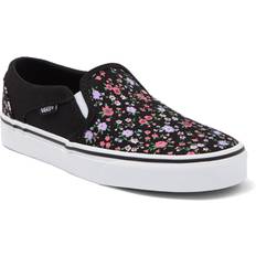 Black womens vans Vans Asher Women's Slip-On Shoes, Medium