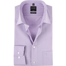 Rosa Hemden Olymp Shirt Luxor Modern-Fit