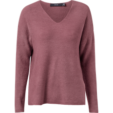 Vero Moda Tröja vmCrewlefile LS V-neck Blouse